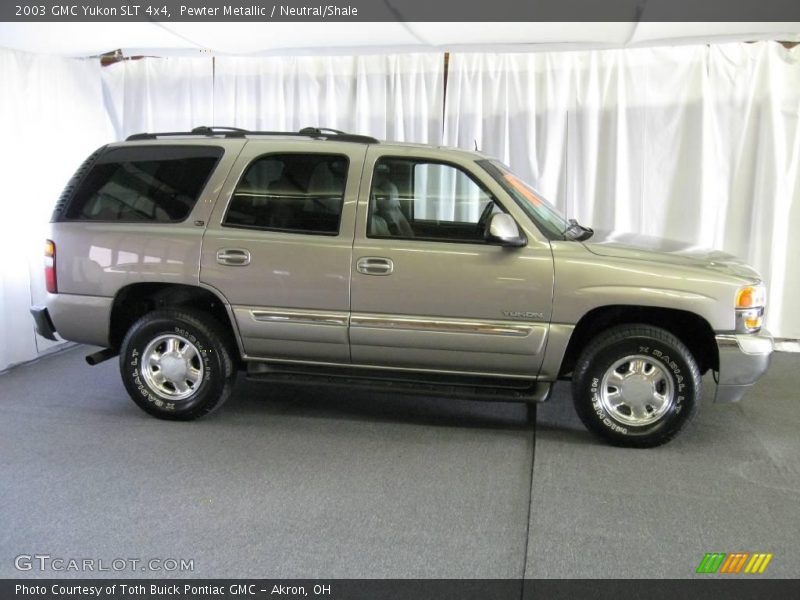 Pewter Metallic / Neutral/Shale 2003 GMC Yukon SLT 4x4