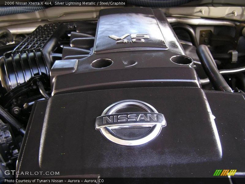 Silver Lightning Metallic / Steel/Graphite 2006 Nissan Xterra X 4x4