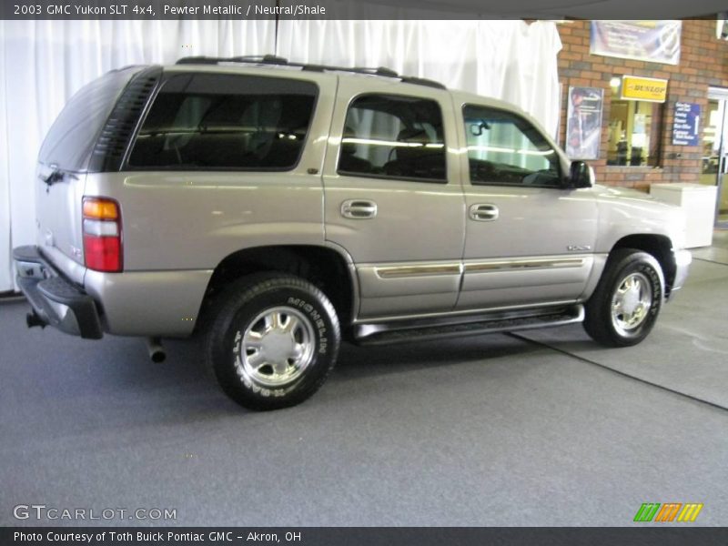 Pewter Metallic / Neutral/Shale 2003 GMC Yukon SLT 4x4