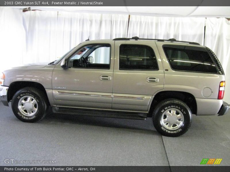 Pewter Metallic / Neutral/Shale 2003 GMC Yukon SLT 4x4