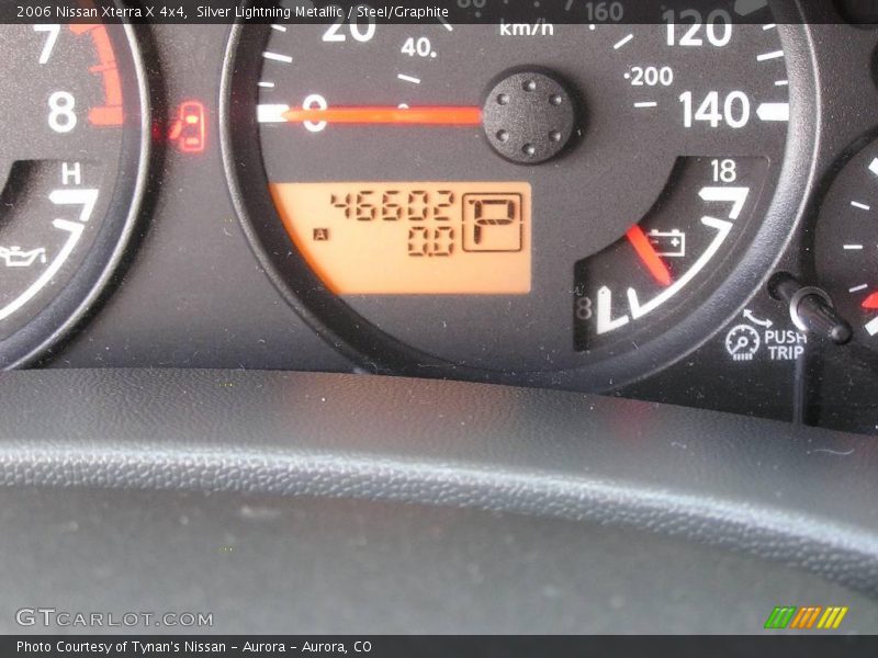 Silver Lightning Metallic / Steel/Graphite 2006 Nissan Xterra X 4x4