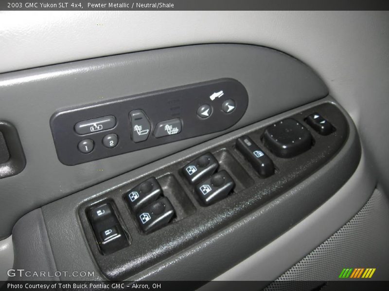 Pewter Metallic / Neutral/Shale 2003 GMC Yukon SLT 4x4
