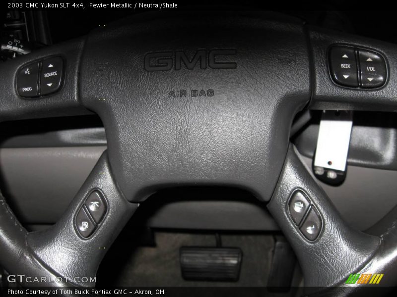 Pewter Metallic / Neutral/Shale 2003 GMC Yukon SLT 4x4