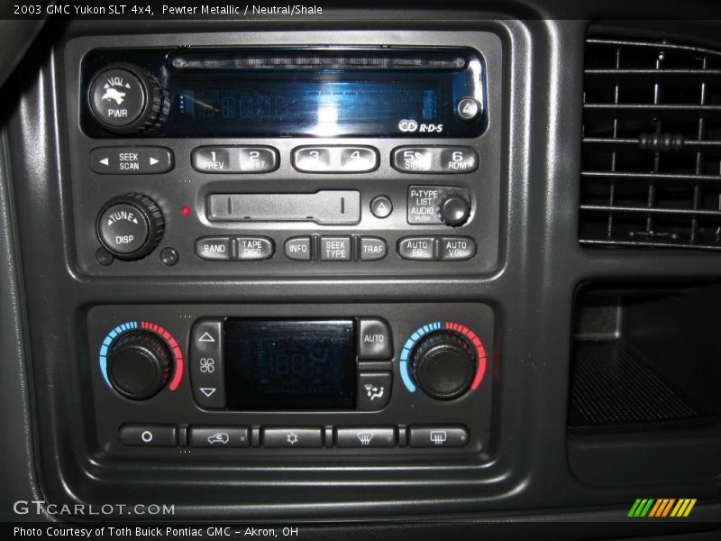 Pewter Metallic / Neutral/Shale 2003 GMC Yukon SLT 4x4