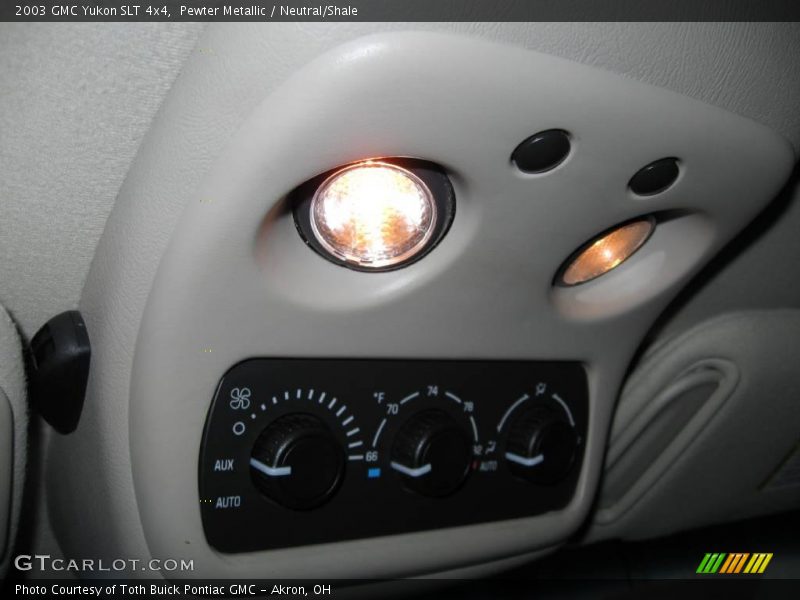 Pewter Metallic / Neutral/Shale 2003 GMC Yukon SLT 4x4