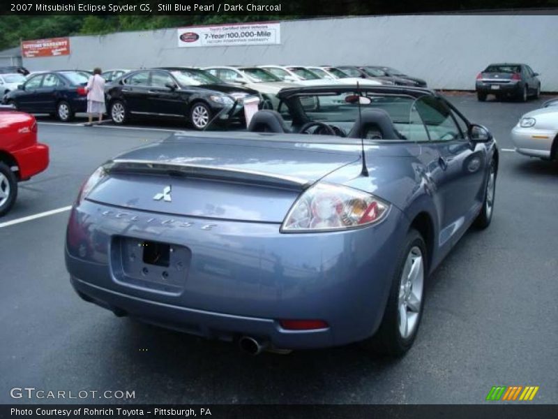 Still Blue Pearl / Dark Charcoal 2007 Mitsubishi Eclipse Spyder GS