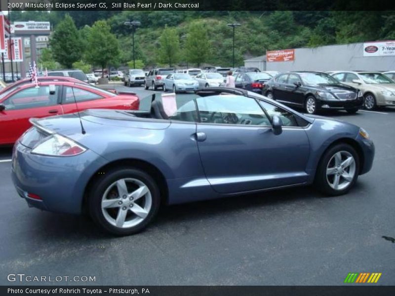 Still Blue Pearl / Dark Charcoal 2007 Mitsubishi Eclipse Spyder GS
