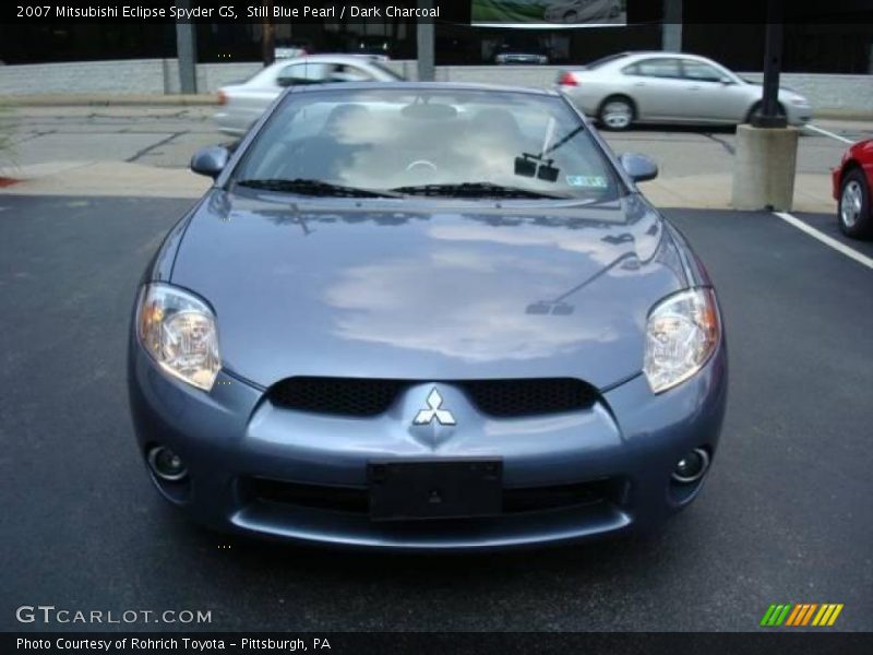 Still Blue Pearl / Dark Charcoal 2007 Mitsubishi Eclipse Spyder GS