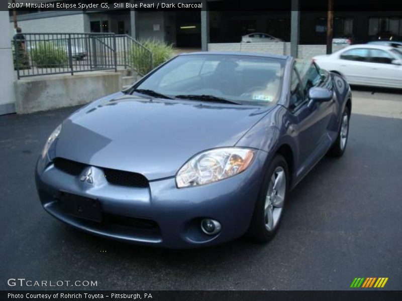 Still Blue Pearl / Dark Charcoal 2007 Mitsubishi Eclipse Spyder GS