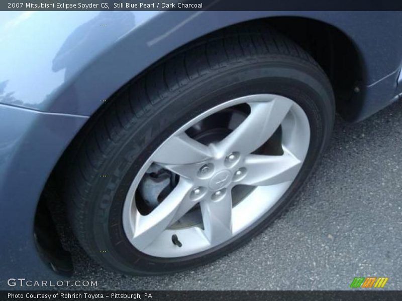 Still Blue Pearl / Dark Charcoal 2007 Mitsubishi Eclipse Spyder GS