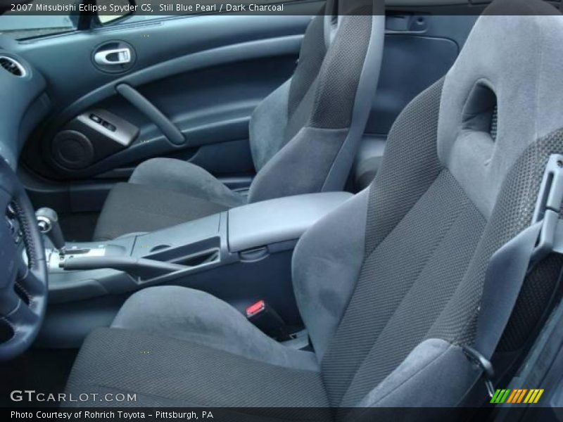 Still Blue Pearl / Dark Charcoal 2007 Mitsubishi Eclipse Spyder GS