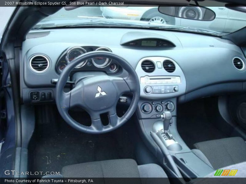 Still Blue Pearl / Dark Charcoal 2007 Mitsubishi Eclipse Spyder GS