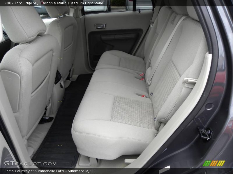 Carbon Metallic / Medium Light Stone 2007 Ford Edge SE