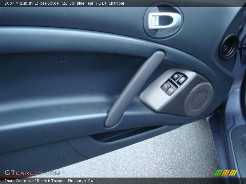 Still Blue Pearl / Dark Charcoal 2007 Mitsubishi Eclipse Spyder GS