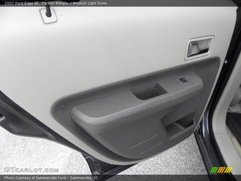 Carbon Metallic / Medium Light Stone 2007 Ford Edge SE
