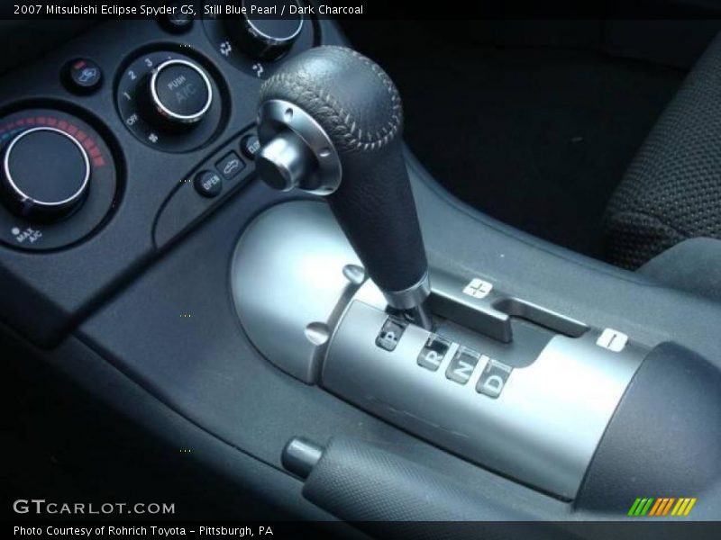 Still Blue Pearl / Dark Charcoal 2007 Mitsubishi Eclipse Spyder GS