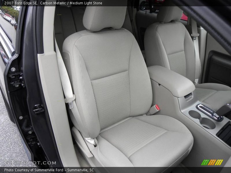 Carbon Metallic / Medium Light Stone 2007 Ford Edge SE