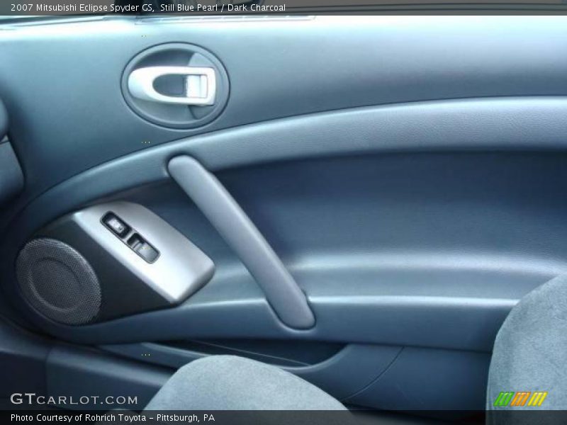 Still Blue Pearl / Dark Charcoal 2007 Mitsubishi Eclipse Spyder GS