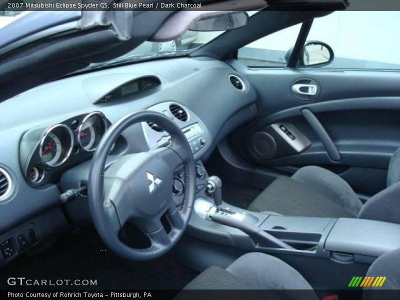 Still Blue Pearl / Dark Charcoal 2007 Mitsubishi Eclipse Spyder GS