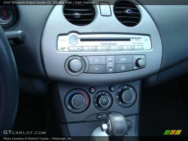Still Blue Pearl / Dark Charcoal 2007 Mitsubishi Eclipse Spyder GS