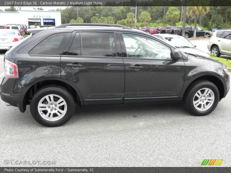 Carbon Metallic / Medium Light Stone 2007 Ford Edge SE