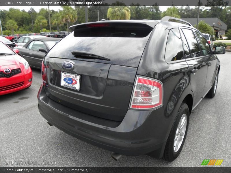 Carbon Metallic / Medium Light Stone 2007 Ford Edge SE