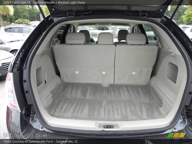 Carbon Metallic / Medium Light Stone 2007 Ford Edge SE