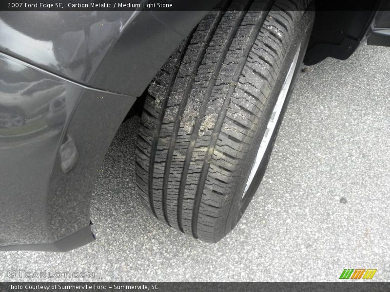 Carbon Metallic / Medium Light Stone 2007 Ford Edge SE