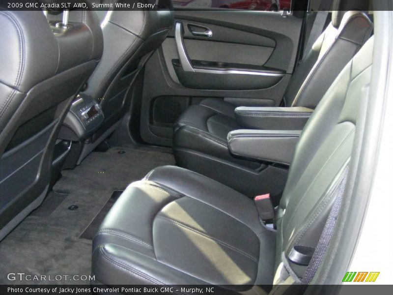 Summit White / Ebony 2009 GMC Acadia SLT AWD
