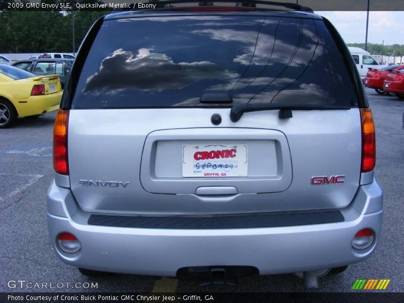 Quicksilver Metallic / Ebony 2009 GMC Envoy SLE