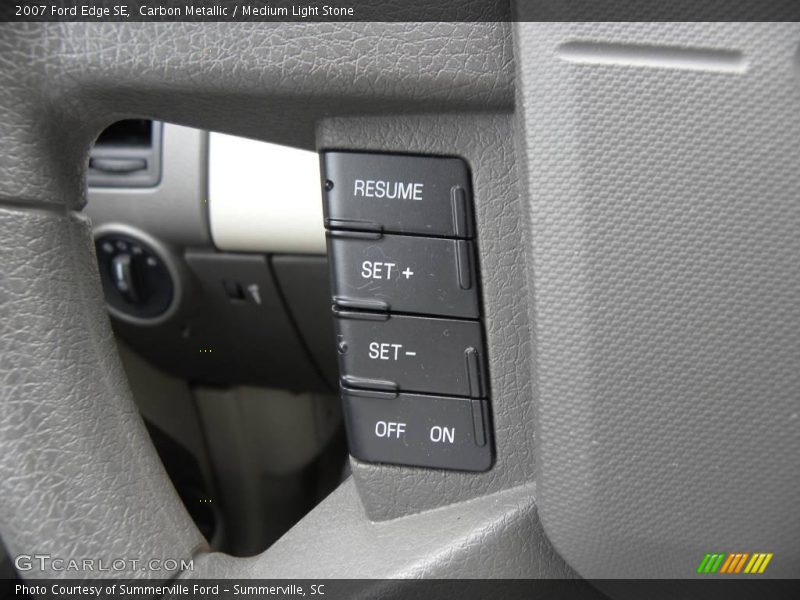 Carbon Metallic / Medium Light Stone 2007 Ford Edge SE