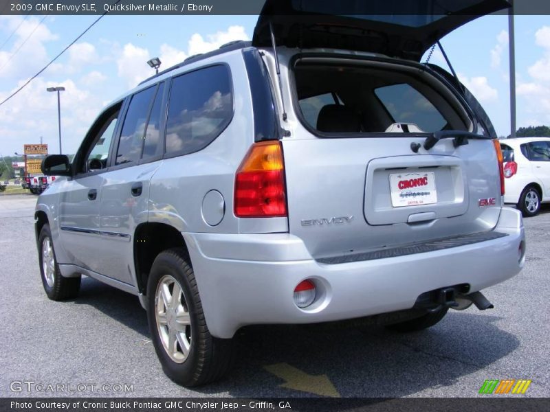 Quicksilver Metallic / Ebony 2009 GMC Envoy SLE
