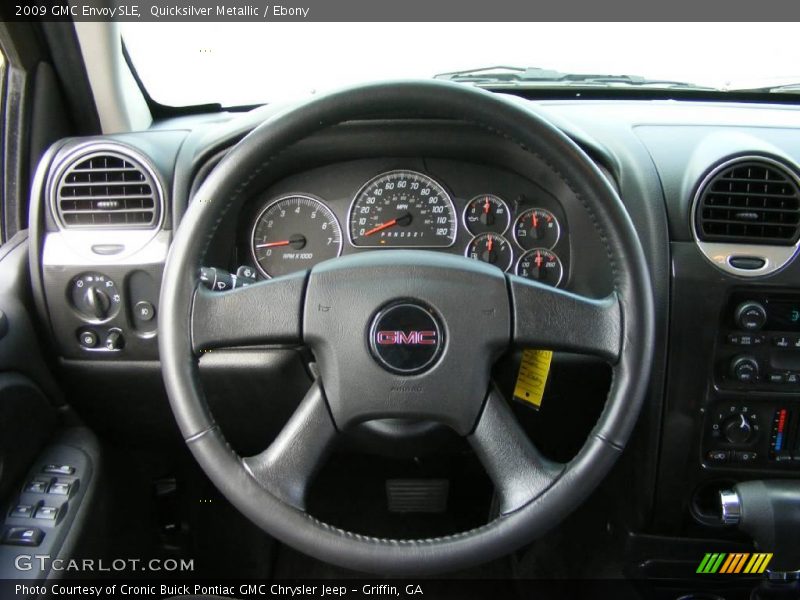 Quicksilver Metallic / Ebony 2009 GMC Envoy SLE