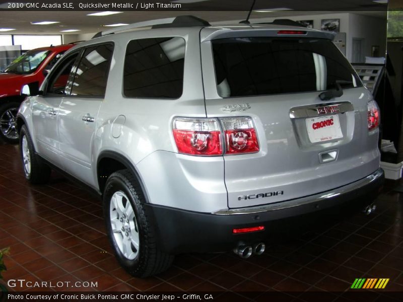 Quicksilver Metallic / Light Titanium 2010 GMC Acadia SLE