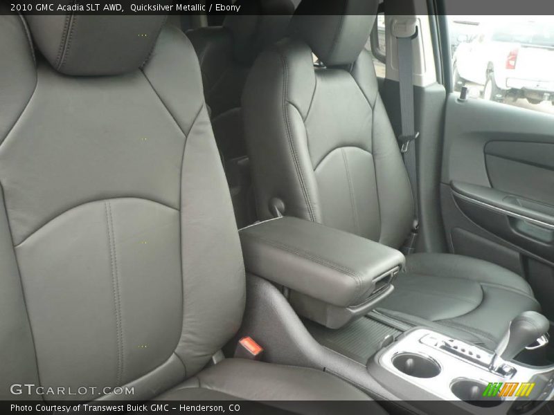 Quicksilver Metallic / Ebony 2010 GMC Acadia SLT AWD