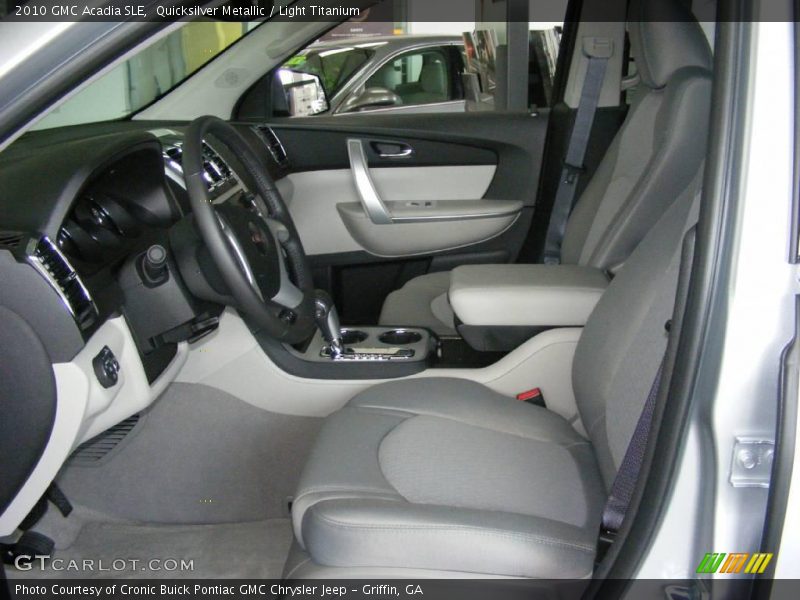 Quicksilver Metallic / Light Titanium 2010 GMC Acadia SLE