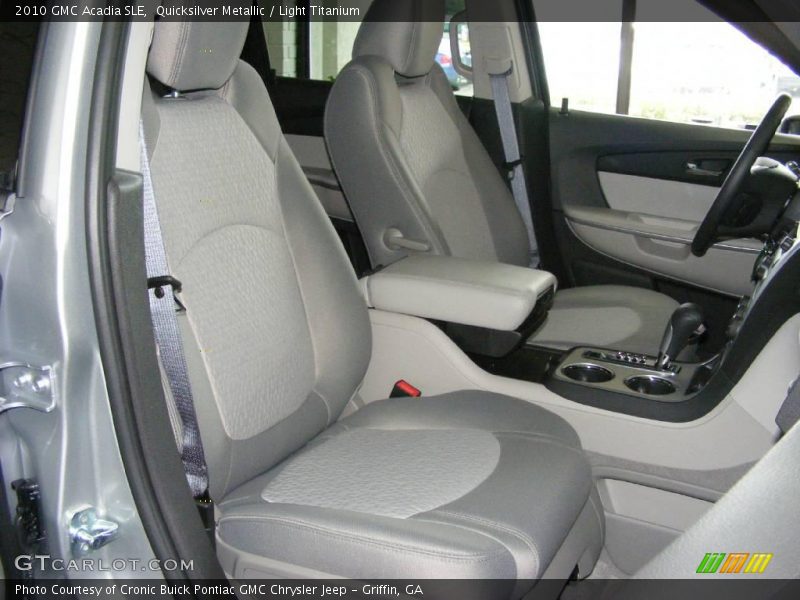Quicksilver Metallic / Light Titanium 2010 GMC Acadia SLE
