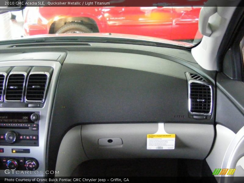 Quicksilver Metallic / Light Titanium 2010 GMC Acadia SLE