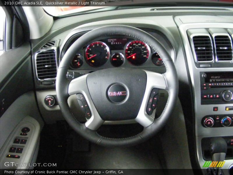Quicksilver Metallic / Light Titanium 2010 GMC Acadia SLE