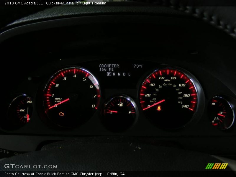 Quicksilver Metallic / Light Titanium 2010 GMC Acadia SLE
