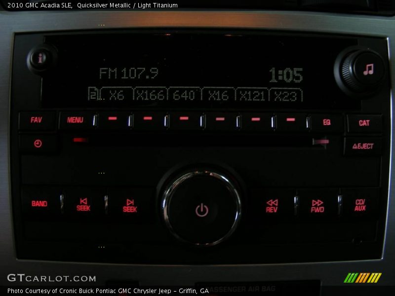 Quicksilver Metallic / Light Titanium 2010 GMC Acadia SLE