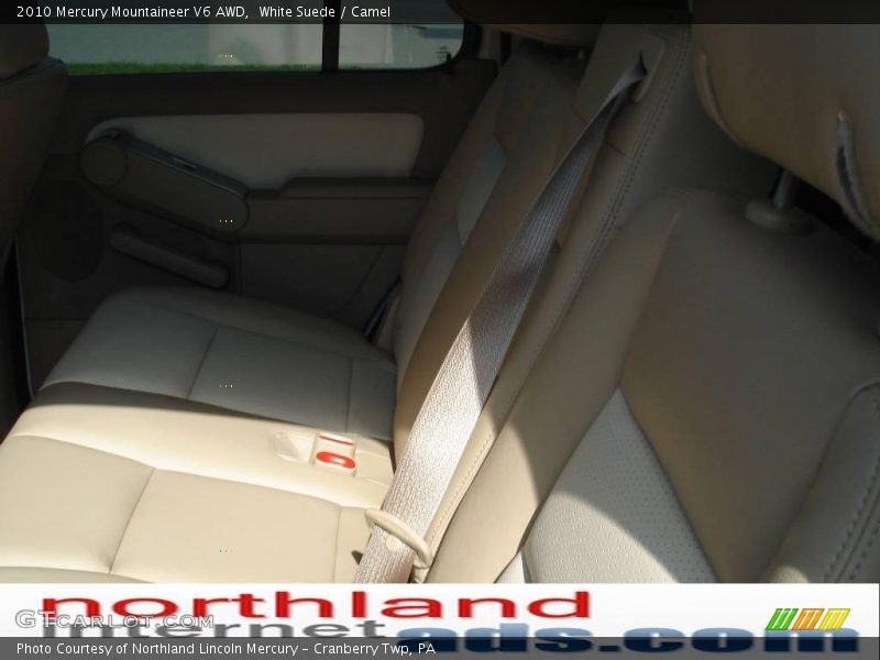White Suede / Camel 2010 Mercury Mountaineer V6 AWD