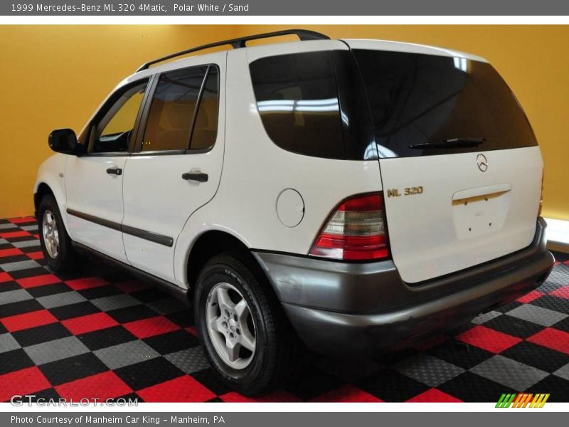 Polar White / Sand 1999 Mercedes-Benz ML 320 4Matic