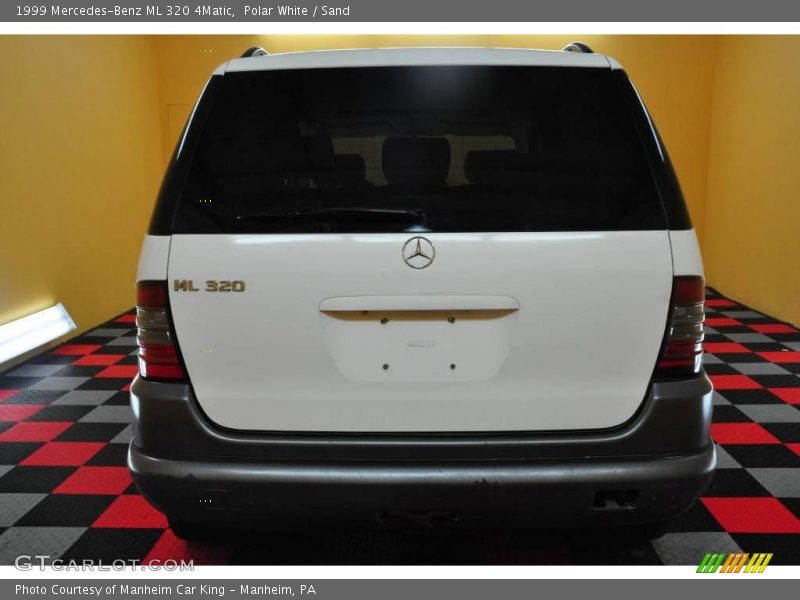 Polar White / Sand 1999 Mercedes-Benz ML 320 4Matic