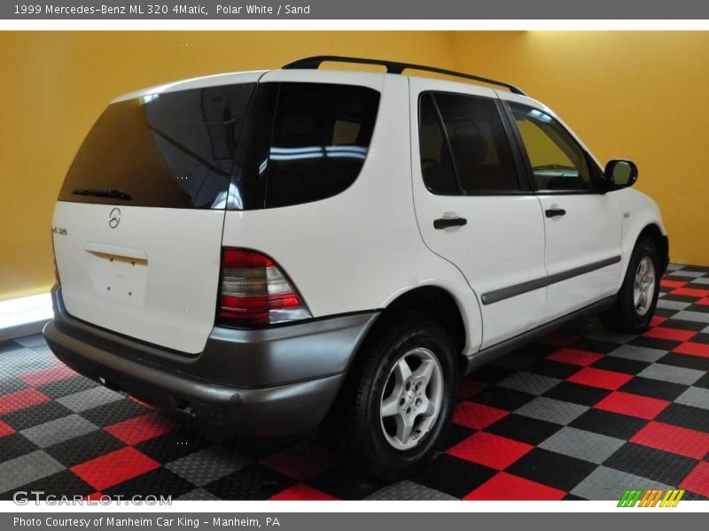 Polar White / Sand 1999 Mercedes-Benz ML 320 4Matic