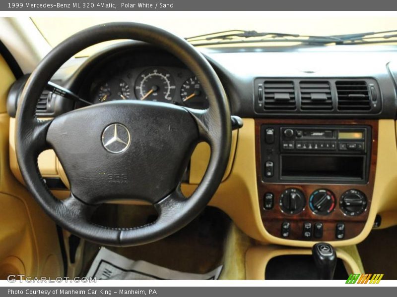 Polar White / Sand 1999 Mercedes-Benz ML 320 4Matic