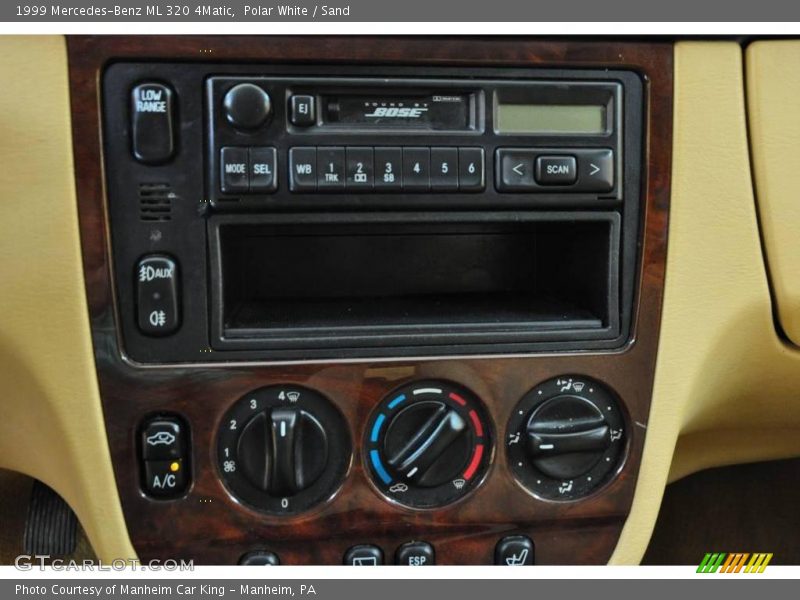 Polar White / Sand 1999 Mercedes-Benz ML 320 4Matic