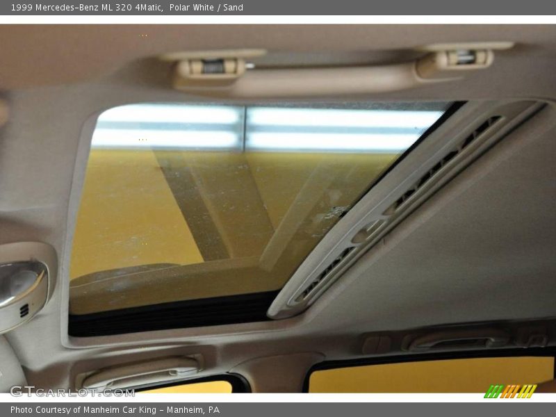 Polar White / Sand 1999 Mercedes-Benz ML 320 4Matic