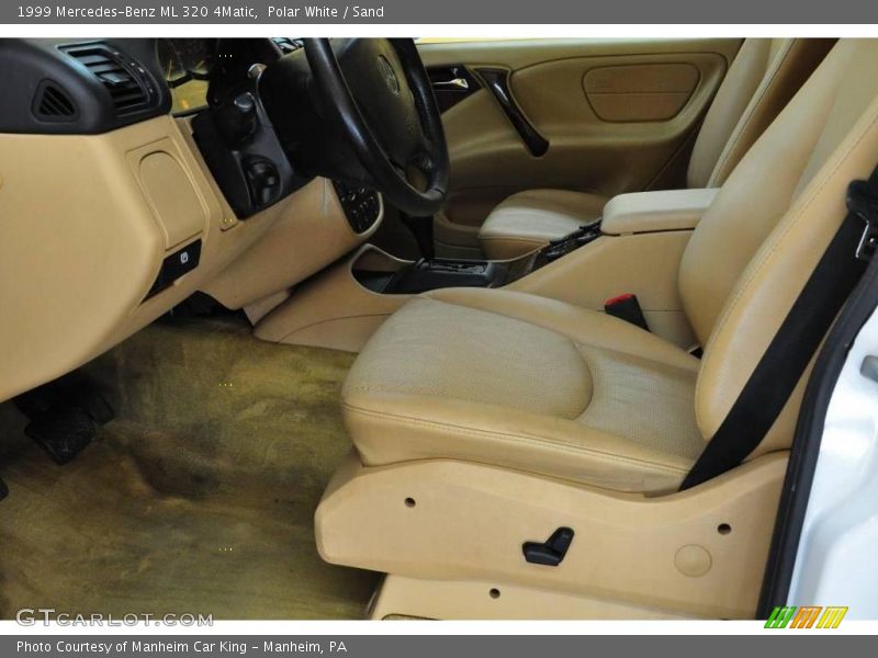 Polar White / Sand 1999 Mercedes-Benz ML 320 4Matic