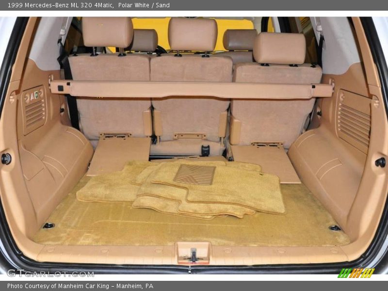 Polar White / Sand 1999 Mercedes-Benz ML 320 4Matic